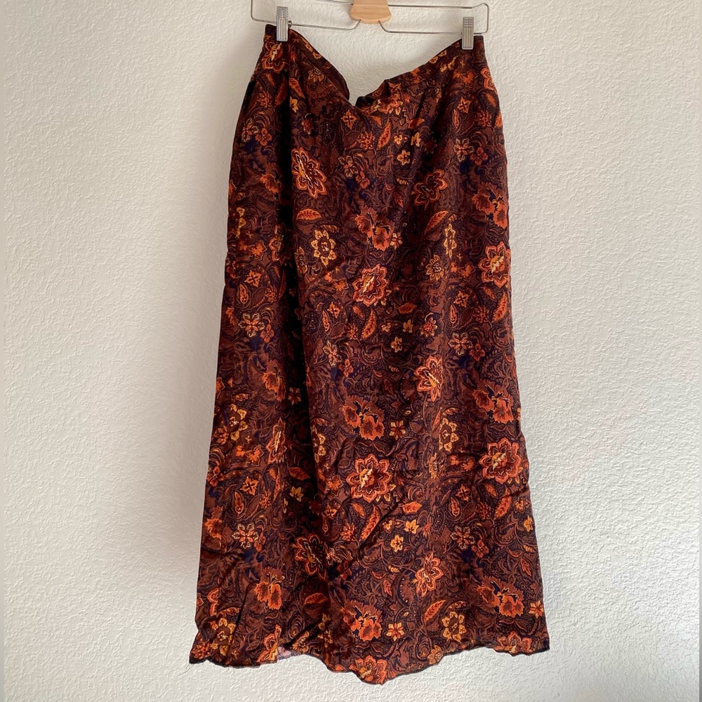 Floral Maxi Skirt